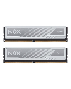 Модуль пам'яті DDR5 2x16GB/5600 Apacer NOX (AH5U32G56C522MWAA-2) Білий (White)