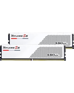 Модуль пам'яті DDR5 2x16GB/6000 G.Skill Ripjaws S5 (F5-6000J3238F16GX2-RS5W) Білий (White)