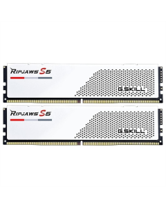 Модуль пам'яті DDR5 2x16GB/6000 G.Skill Ripjaws S5 (F5-6000J3238F16GX2-RS5W) Білий (White)