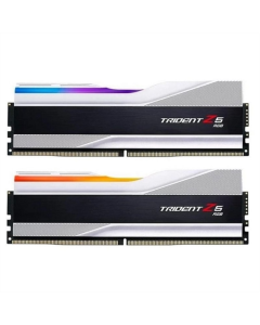 Модуль пам'яті DDR5 2x16GB/6000 G.Skill Trident Z5 RGB (F5-6000J3636F16GX2-TZ5RS) Срібний (Silver)