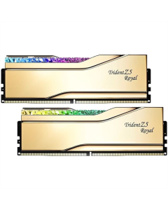 Модуль пам'яті DDR5 2x16GB/6000 G.Skill Trident Z5 Royal (F5-6000J2836G16GX2-TR5G) Золотий (Gold)