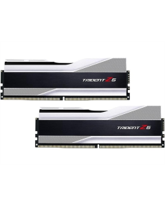 Модуль пам'яті DDR5 2x16GB/6400 G.Skill Trident Z5 RGB (F5-6400J3239G16GX2-TZ5RS) Срібний (Silver)