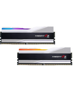 Модуль пам'яті DDR5 2x16GB/6400 G.Skill Trident Z5 RGB (F5-6400J3239G16GX2-TZ5RS) Срібний (Silver)