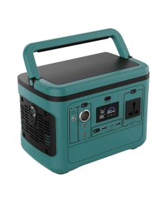 Портативна зарядна станція V-TAC VT-606, 500W, 568Wh, QC 18W, PD 65W, DC, LiFePO4 Green (Зелена)