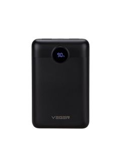 PowerBank 20000 mAh Veger S20 Fast Charging Mini PD QC3.0 22.5W Чорний (Black)