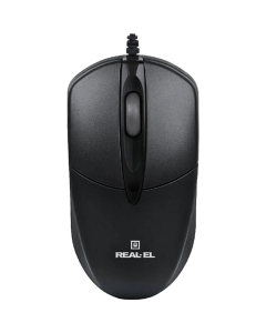 Миша REAL-EL RM-211 Чорна (Black)