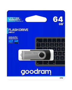 USB флеш-накопитель 64 Гб Goodram UTS2 Twister Черный (Black)