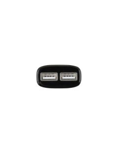 Зарядное устройство Hoco C12 + кабель micro-USB 2USB 2.4A TST Черный (Black)