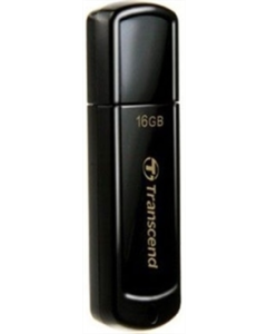 USB флеш-накопитель 16 Гб Transcend JetFlash 350 Черный (Black)