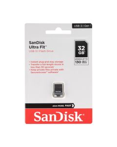 USB Флеш SanDisk 32Gb Cruzer/Ultra Fit Чорна (Black)