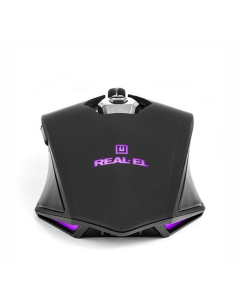 Миша REAL-EL RM-520 Gaming Чорна (Black)