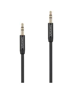 Кабель AUX Usams YP-01 1м Чорний (Black)