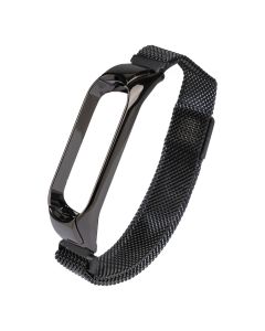 Ремінець для годинника Xiaomi Mi Band 3/4 Milanese Loop Чорний (Black)