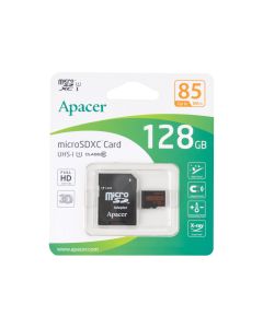 Карта пам'яті MicroSD Apacer 128Gb Class 10 UHS-1 +адаптер
