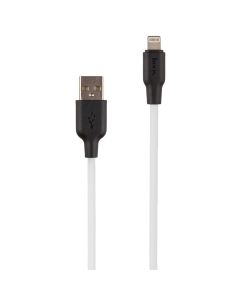 USB кабель Hoco X21/X21 Plus Silicone Lightning Білий (White)