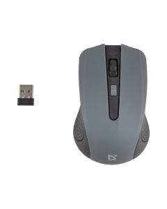 Миша Defender Accura MM-935 Беспроводная Серая (Grey)