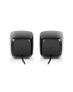 Колонки мультимедійні 2.0 REAL-EL S-20 Чорні (Black)