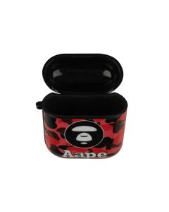 Чохол для навушників AirPods Yang Style Supreme Червоний (Khaki Red) + карабін