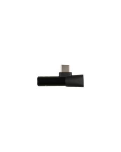 Перехідник Baseus L41 Type-C to Type-C + 3.5mm Чорний (Black)