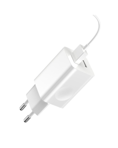 Зарядное устройство Baseus Wall Charger Quick Charge 3.0 Белый (White)