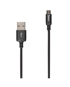 USB-кабель Hoco X14 Times Micro USB 2м Черный (Black)