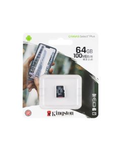 Карта памяти MicroSD Kingston 64Gb Class 10 UHS-1