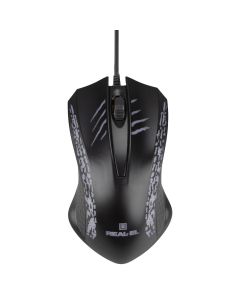 Миша Real-EL RM-503 Черный (Black)
