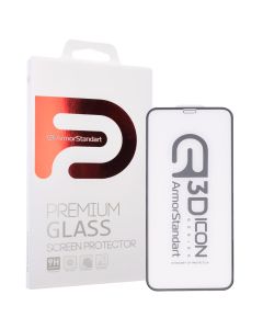 Захисне скло для iPhone X/XS/11 Pro ArmorStandart FG Pro 3D Чорне (Black)