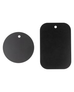 Пластины для автодержателя 2 шт Черные (Black)