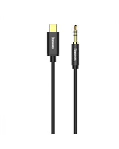 Кабель AUX Baseus Yiven Type-C M01 1.2м Чорний (Black)