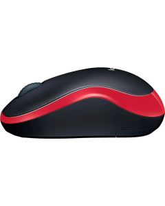 Миша беспроводная Logitech M185 Красная (Red)