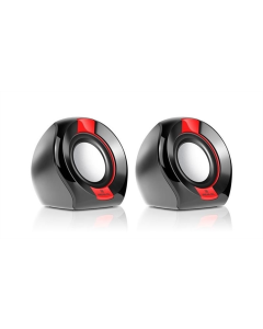 Колонки мультимедійні 2.0 REAL-EL S-50 Чорні (Black)