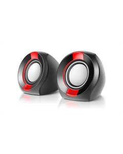 Колонки мультимедийные 2.0 REAL-EL S-50 Черные (Black)