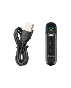 FM-трансмітер Baseus Qiyin Car Bluetooth Receiver Чорний (Black)