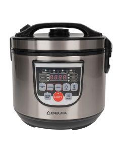 Мультиварка Delfa DMC-500 Чорна Срібна (Black Silver)