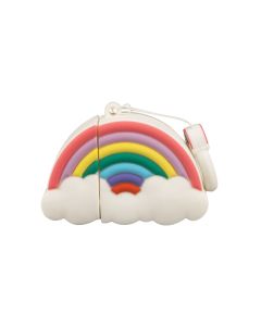 Чохол для навушників AirPods Веселка та Хмара