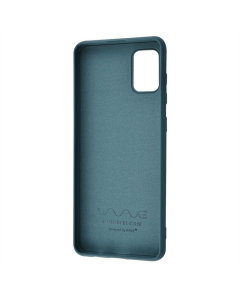 Чохол накладка для Samsung A31 WAVE Colorful Cover Чорна (Black)