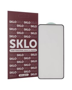 Захисне скло для Xiaomi Redmi Note 9s/9 Pro 5D SKLO Чорне (Black)