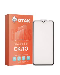 Захисне скло для Xiaomi Redmi 9 3D Чорне (Black)
