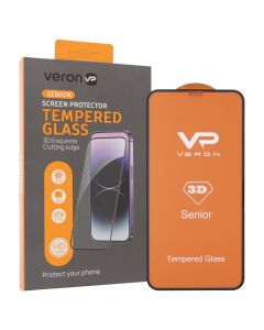 Захисне скло для iPhone XS Max/11 Pro Max Veron 3D Senior Чорне (Black)