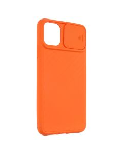 Чохол накладка для iPhone 11 Pro Max HIDE CAMERA Помаранчева (Orange)