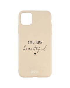Чохол накладка для iPhone 11 Pro Max Pump Tender You Are Beautiful Бежева (Beige)