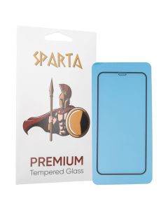 Защитное стекло для iPhone X/XS/11 Pro 6D UA Sparta Черное (Black)