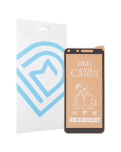 Защитное стекло для Xiaomi Redmi 7A DM Ceramics Game Matte 3D Черное (Black)