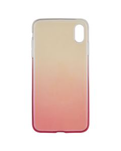Чохол накладка для iPhone XS MAX Baseus Glow TR Рожева (Pink)