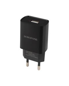 Зарядное устройство Borofone BA20A Sharp 2.1A Черное (Black)