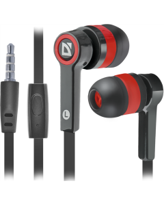Наушники с микрофоном Defender Pulse 420 Красные (Red)