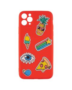 Чехол накладка для iPhone 11 Pro Max WAVE Color Style Арбуз Красный (Red)