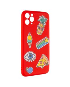 Чехол накладка для iPhone 11 Pro Max WAVE Color Style Арбуз Красный (Red)