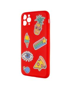 Чехол накладка для iPhone 11 Pro Max WAVE Color Style Арбуз Красный (Red)